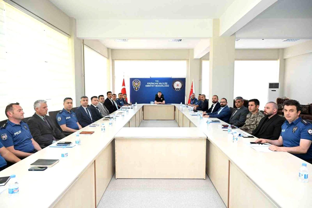 Erzincan'da NATO Zirvesi öncesi güvenlik toplantısı yapıldı