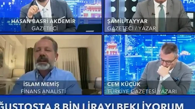 Canlı yayında İslam Memiş ile Şamil Tayyar'ın 'altın' kavgası: Utanmaz ahlaksız adam