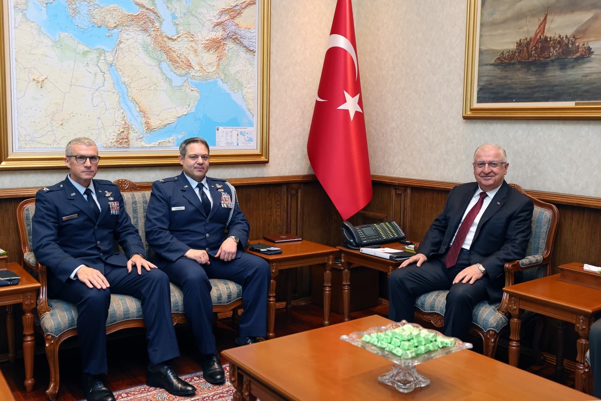 Bakan güler, yeni göreve başlayan abd savunma ataşesi albay friar'ı kabul etti