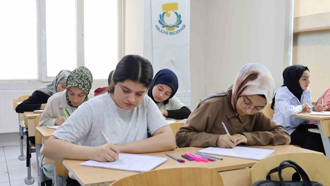 Şanlıurfa Haliliye’de üniversite adaylarına ücretsiz yaz kursu