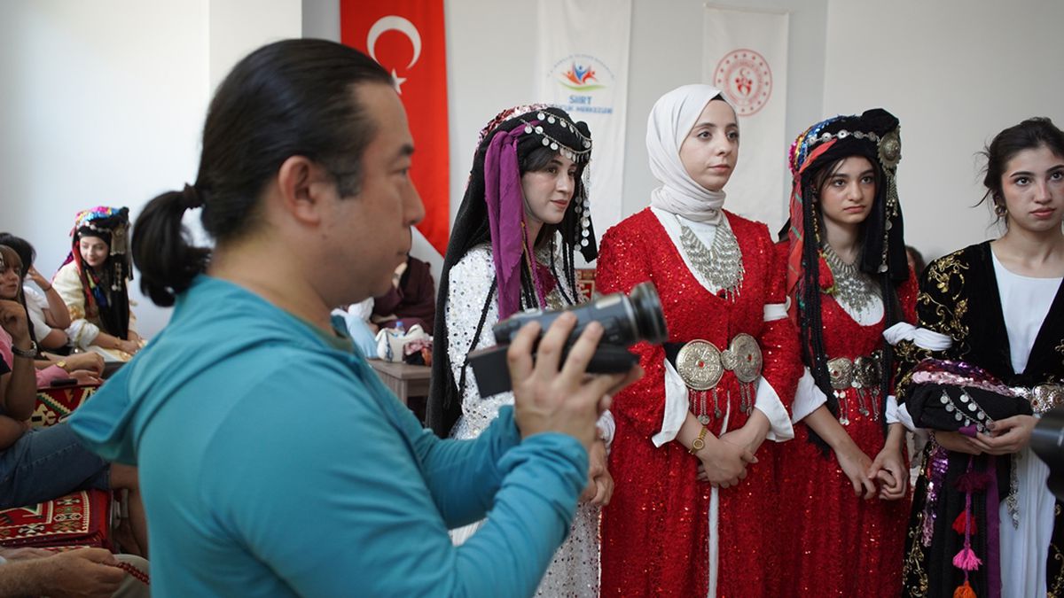 Japon araştırmacı Siirt kültürünü arşivledi