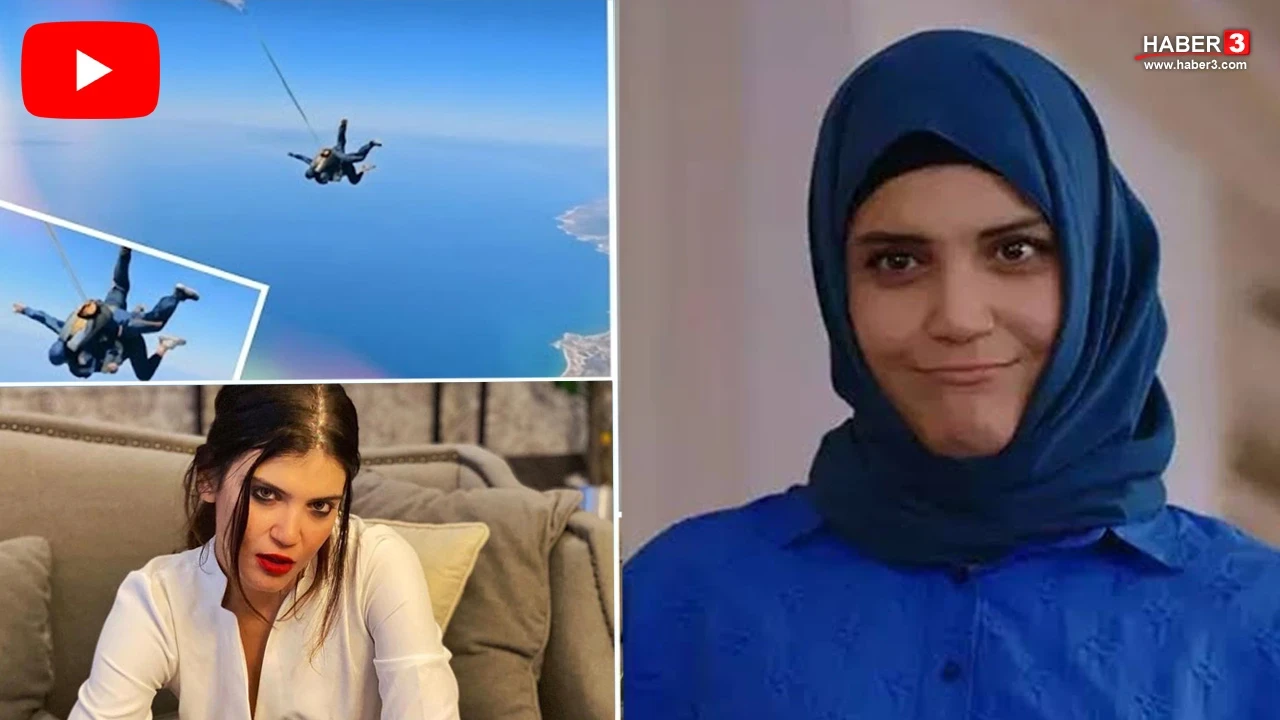 Kızılcık Şerbeti'nin Nilay'ı Feyza Civelek sınırlarını zorladı: 4 bin metrede adrenalin dolu anlar