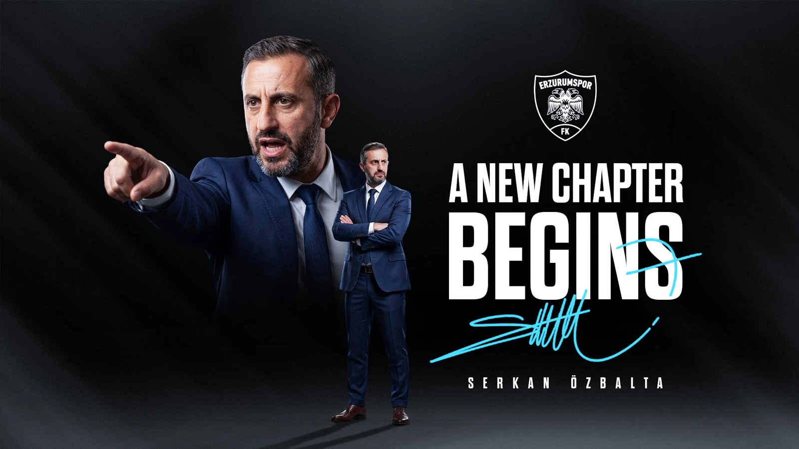 Erzurumspor'da Serkan Özbalta imzayı attı