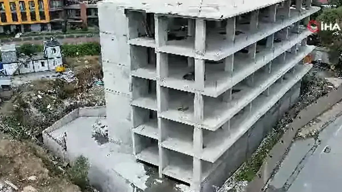 60 milyon liralık 'Ahbap' yurdu havadan görüntülendi! Logolar söküldü, pankartlar kaldırıldı