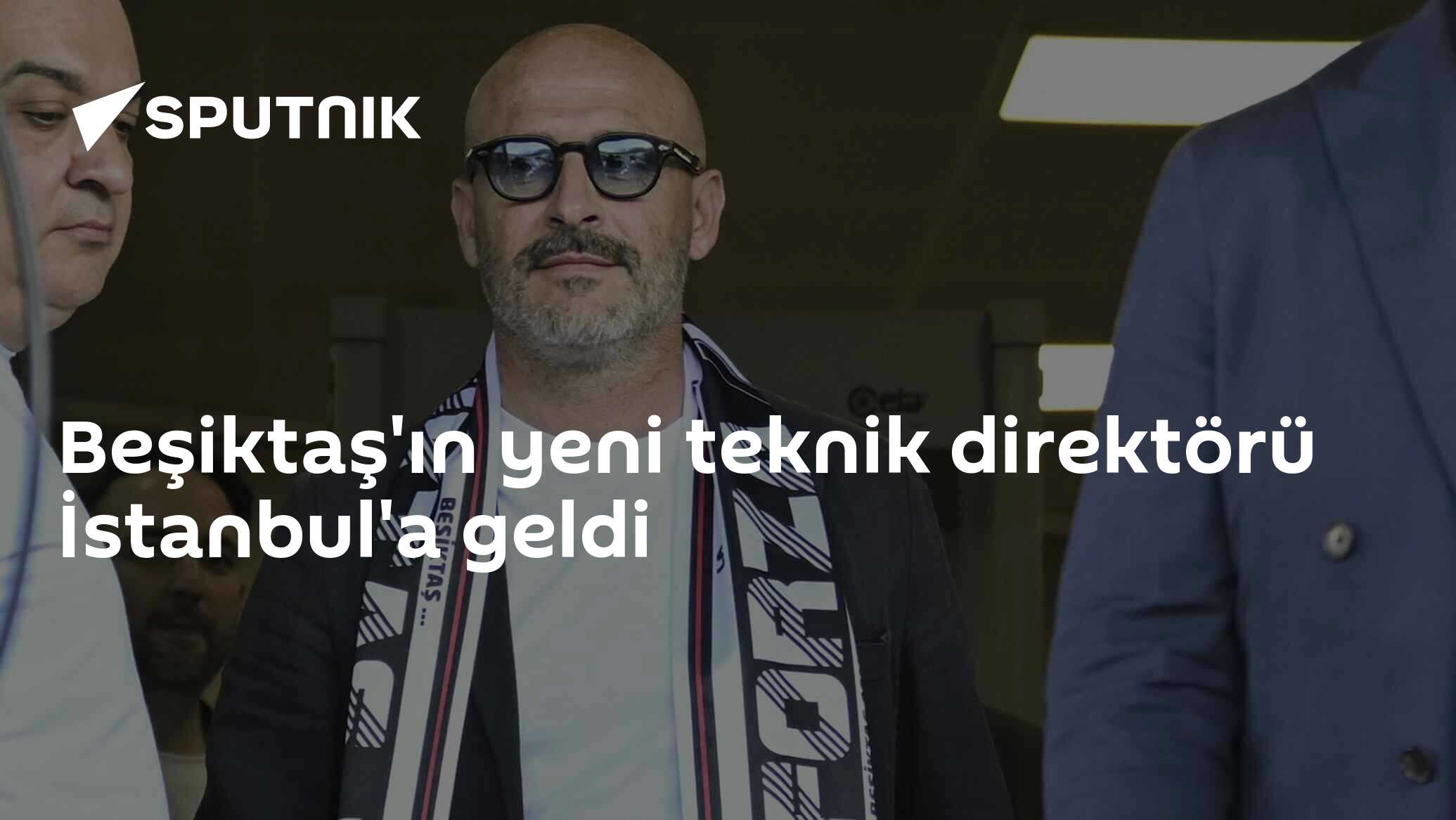 Beşiktaş'ın yeni teknik direktörü İstanbul'a geldi