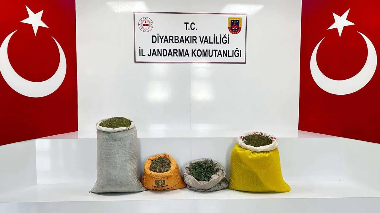 Diyarbakır’da uyuşturucu operasyonu: 144 kilogram esrar ele geçirildi