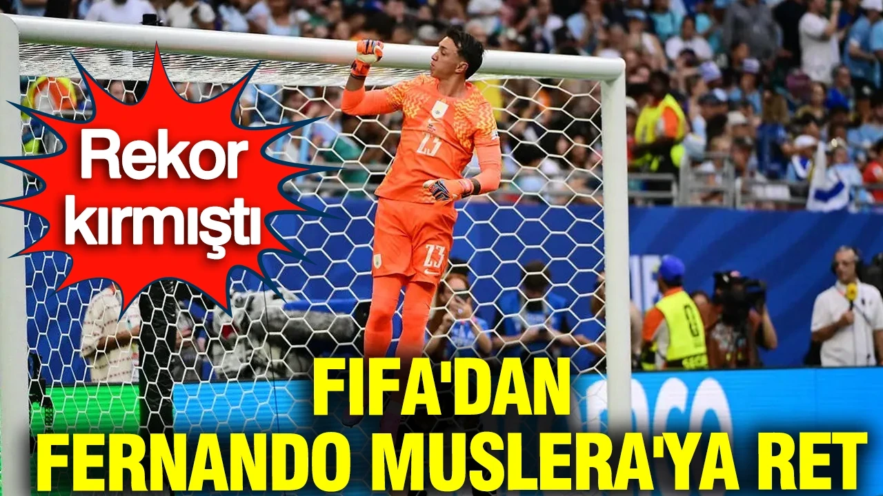 Rekor kıran Fernando Muslera'ya FIFA'dan ret