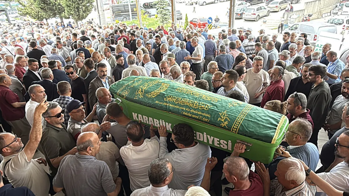 Karabük'te çaya düşüp ölen CHP İl Başkan Yardımcısı toprağa verildi