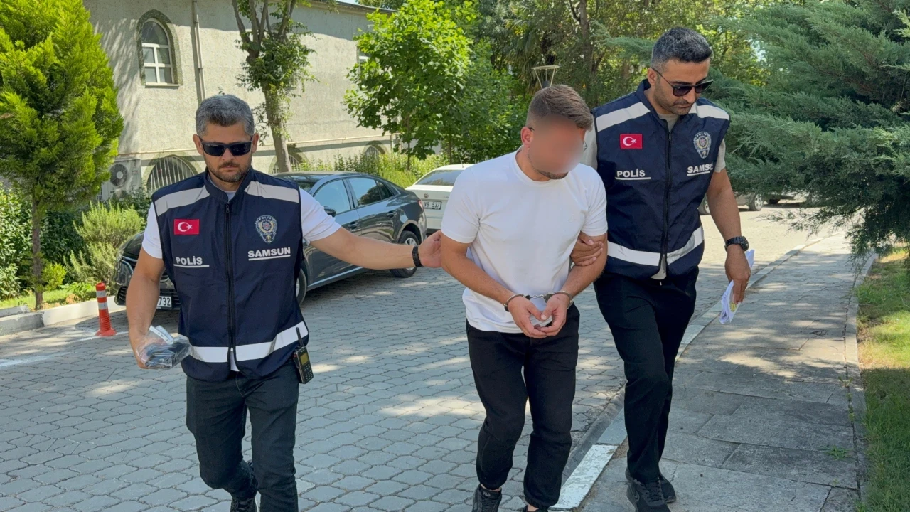 Eşine silah fotoğrafı gönderdi: Gözaltına alındı
