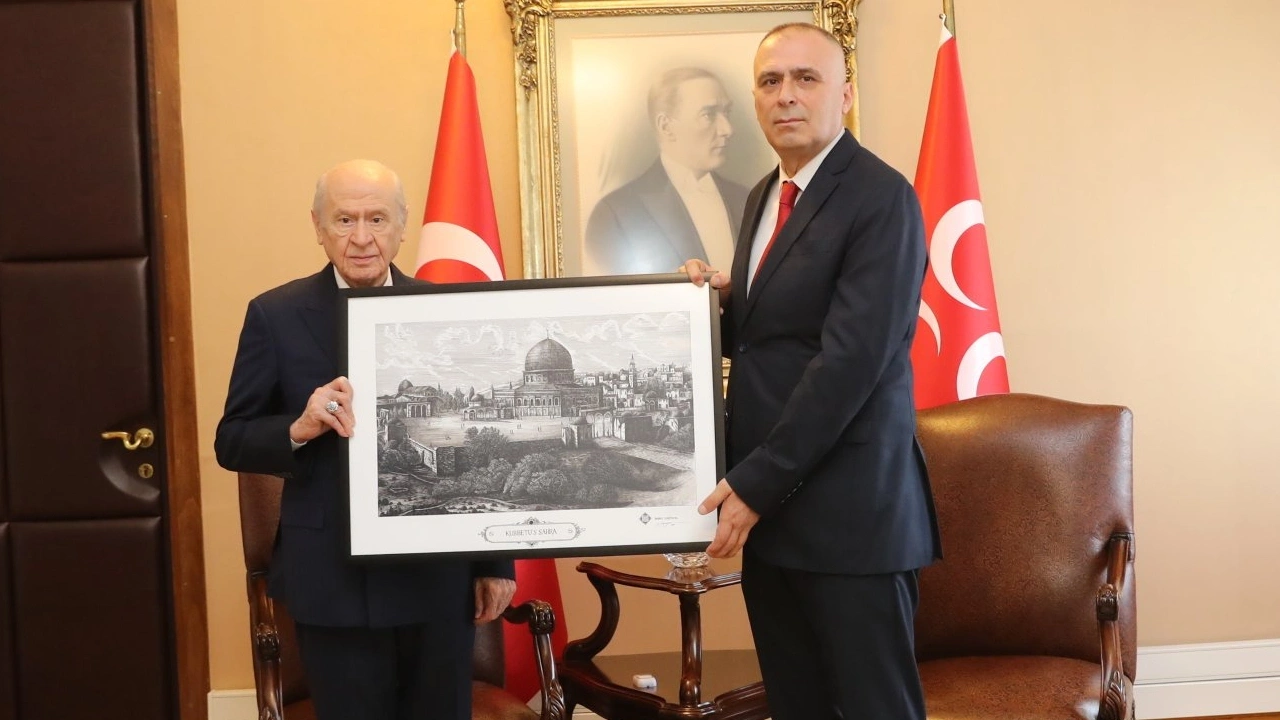 Özel Harekat Başkanı'ndan Bahçeli'ye ziyaret: Kudüs detayı