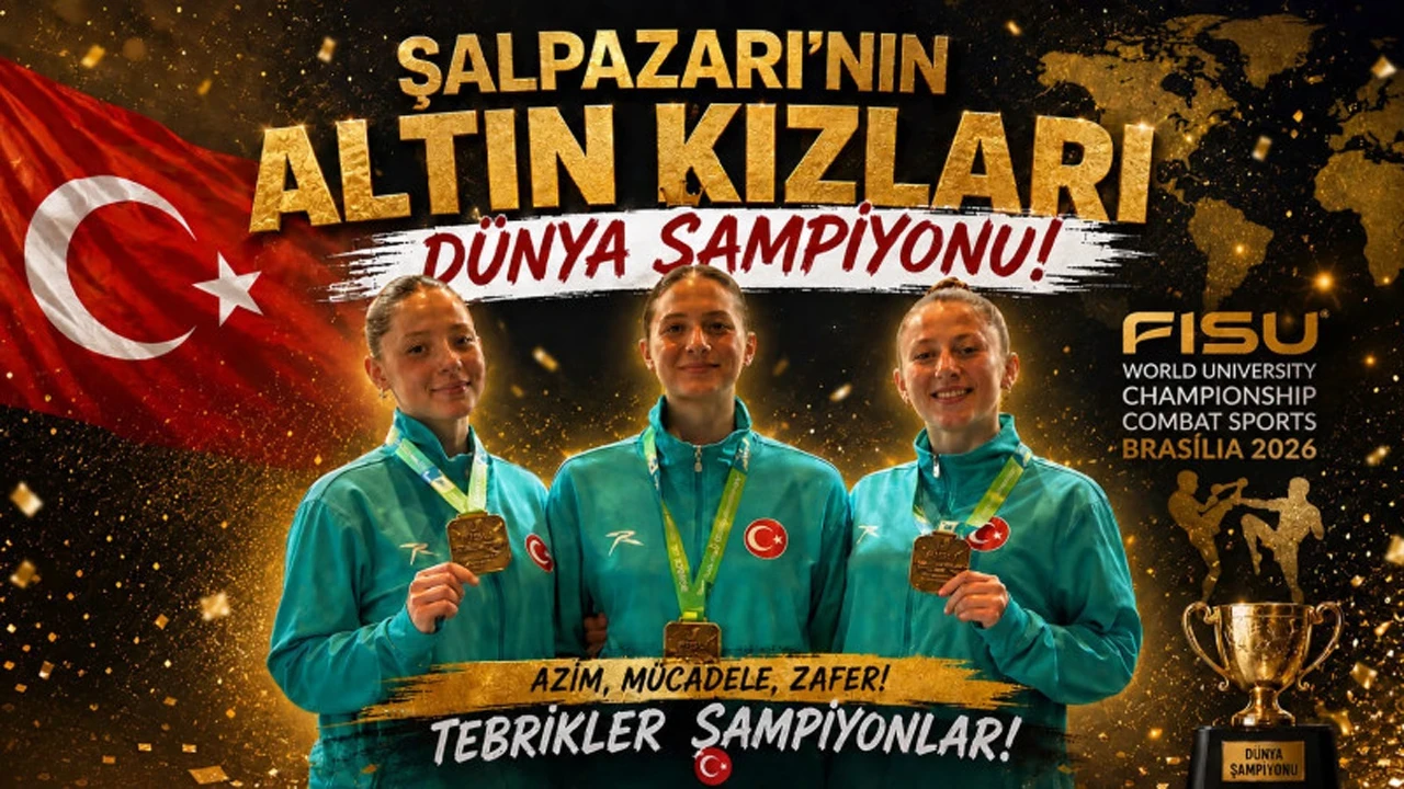 Ağasar'ın altın kızları Dünya Şampiyonu