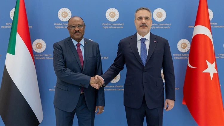 Dışişleri Bakanı Hakan Fidan Sudanlı mevkidaşı Salim ile Ankara'da görüştü