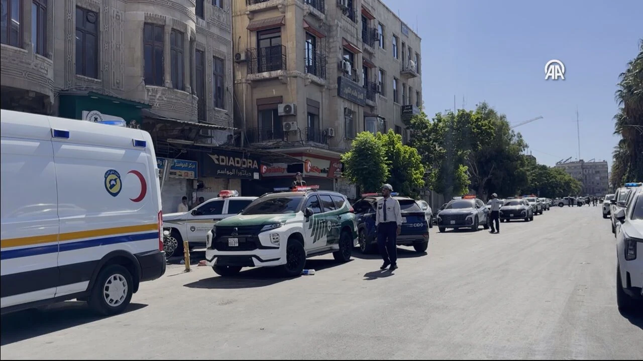 Şam'da korkunç patlama Çok sayıda kişi yaralandı