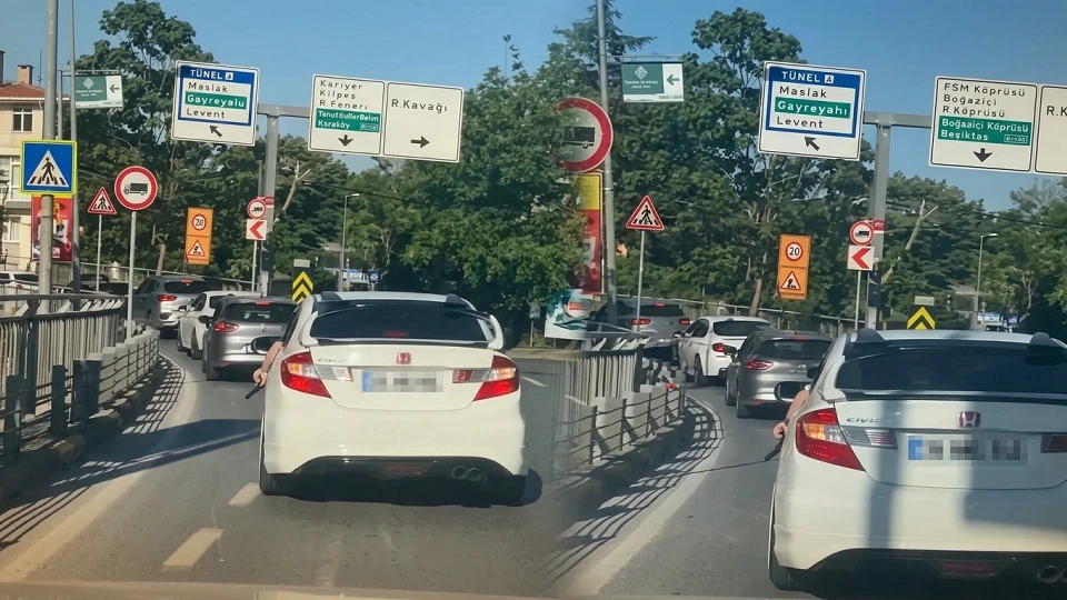 Sarıyer oyuncak silah paniği: Seyir halindeki araçtan silah çıkaran kişi adliyede | Asayiş Haberleri