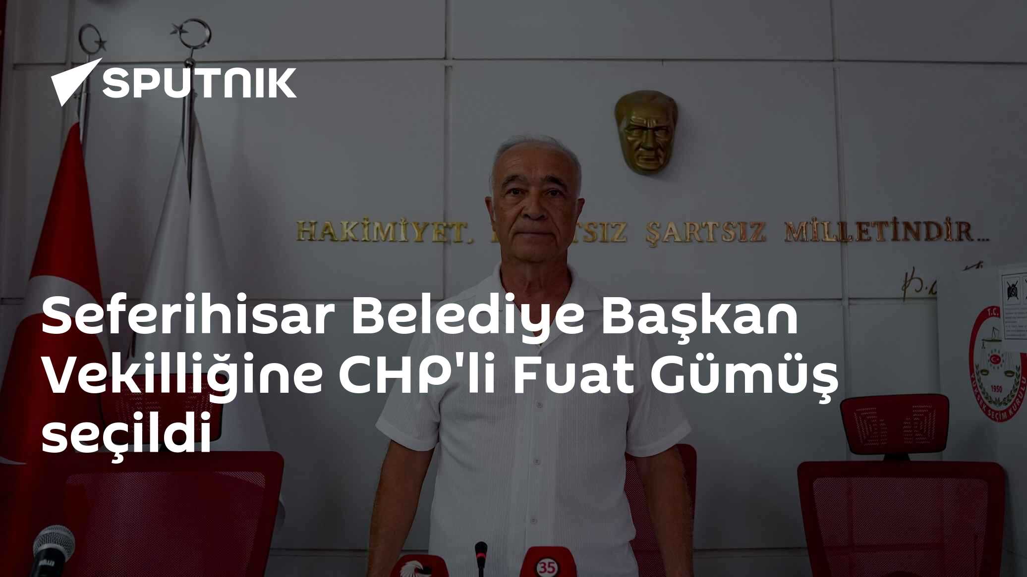 Seferihisar Belediye Başkan Vekilliğine CHP'li Fuat Gümüş seçildi