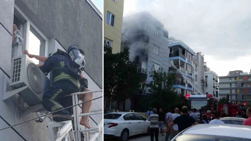 Yeni taşındıkları evde faciadan dönüldü: Mutfakta sıkışan gaz patladı