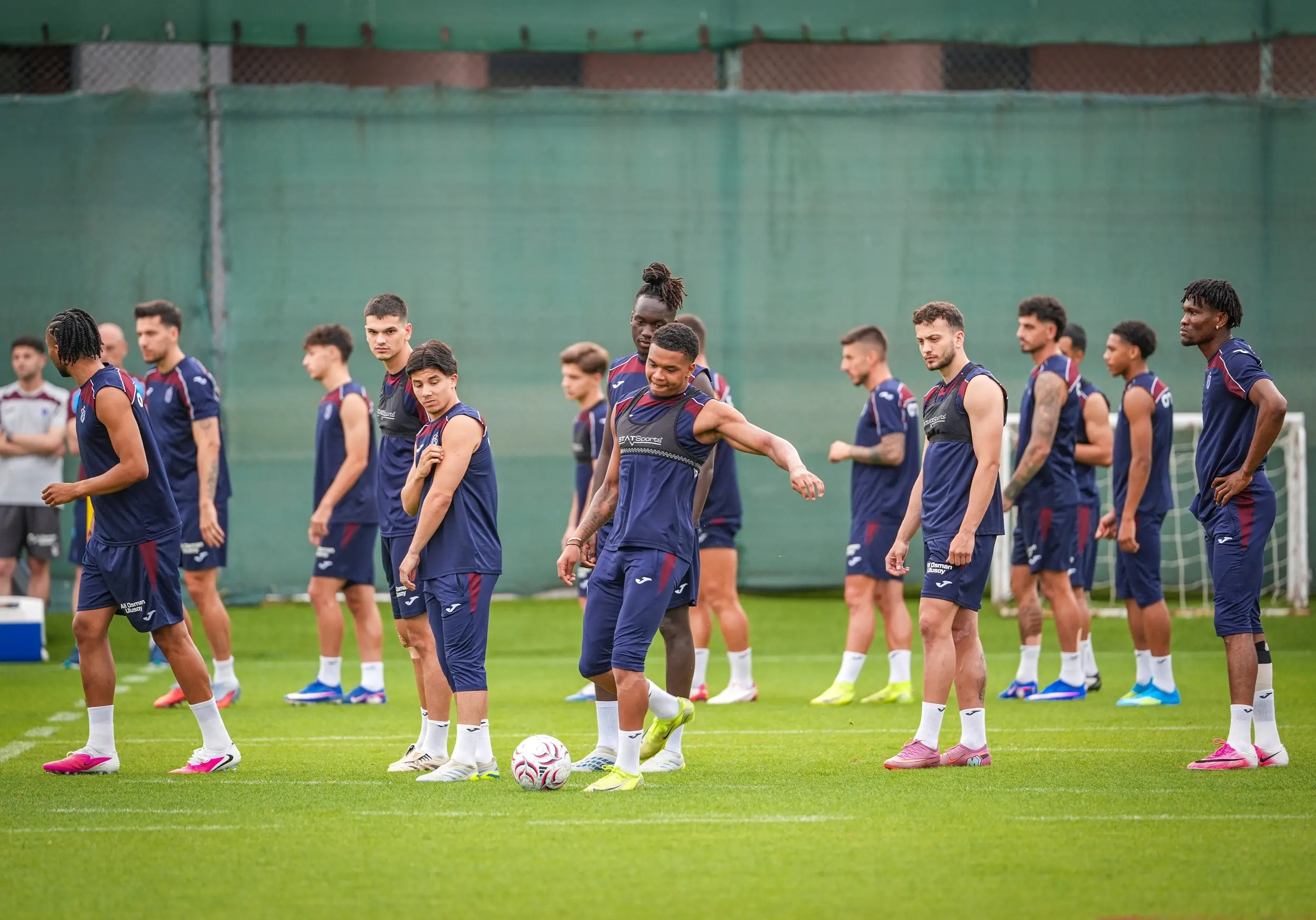 Trabzonspor'da yeni sezon için çifte mesai