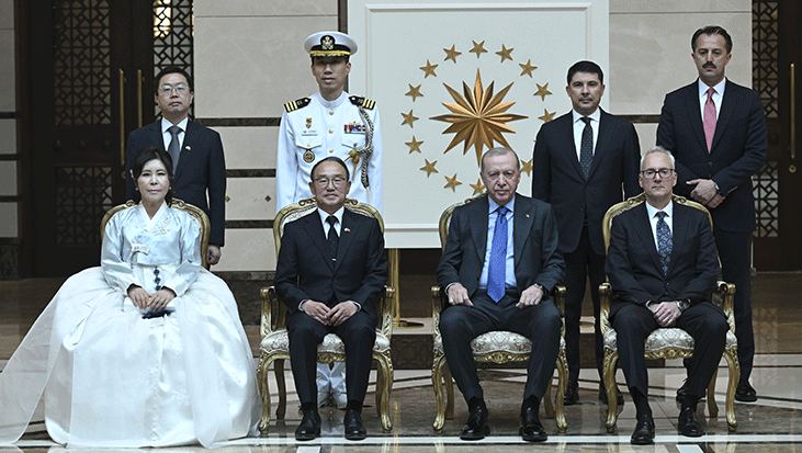 Cumhurbaşkanı Erdoğan, büyükelçilerin güven mektuplarını kabul etti
