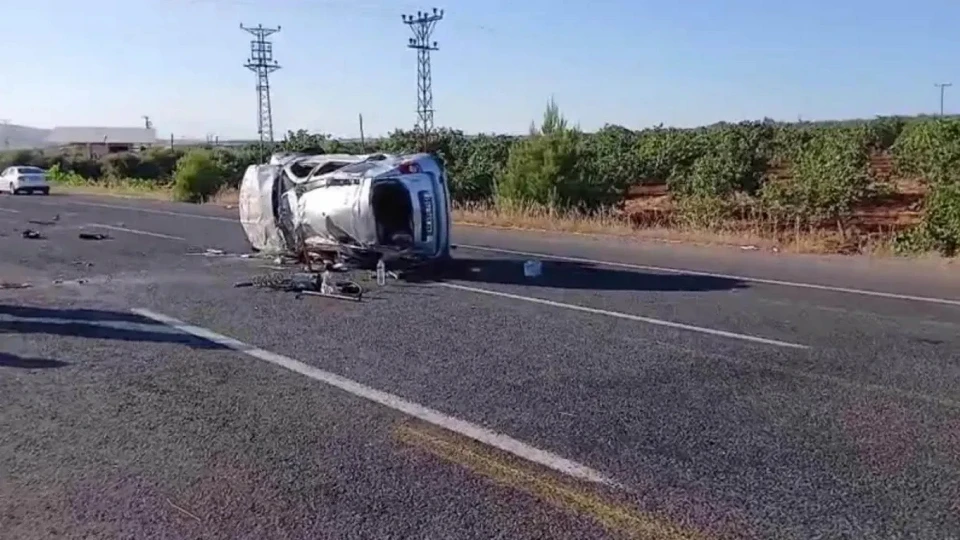 Şanlıurfa'da feci kaza: İki ölü, iki yaralı