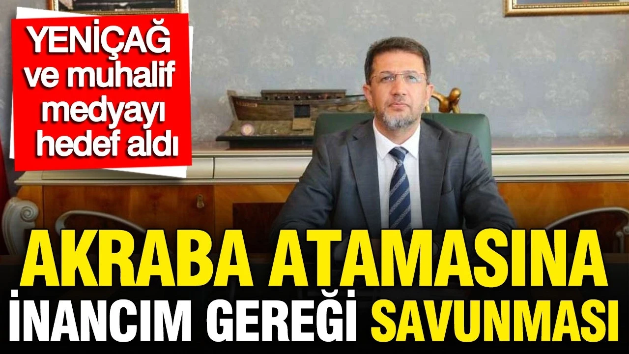 Skandal rektörden yeni skandal: Akrabaları doldurdu, inancım gereği dedi