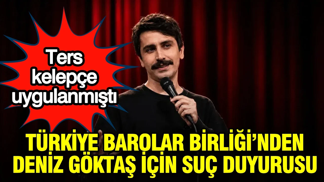 TBB’den ters kelepçe takılan Deniz Göktaş için suç duyurusu: "Masumiyet karinesi ihlal edildi"