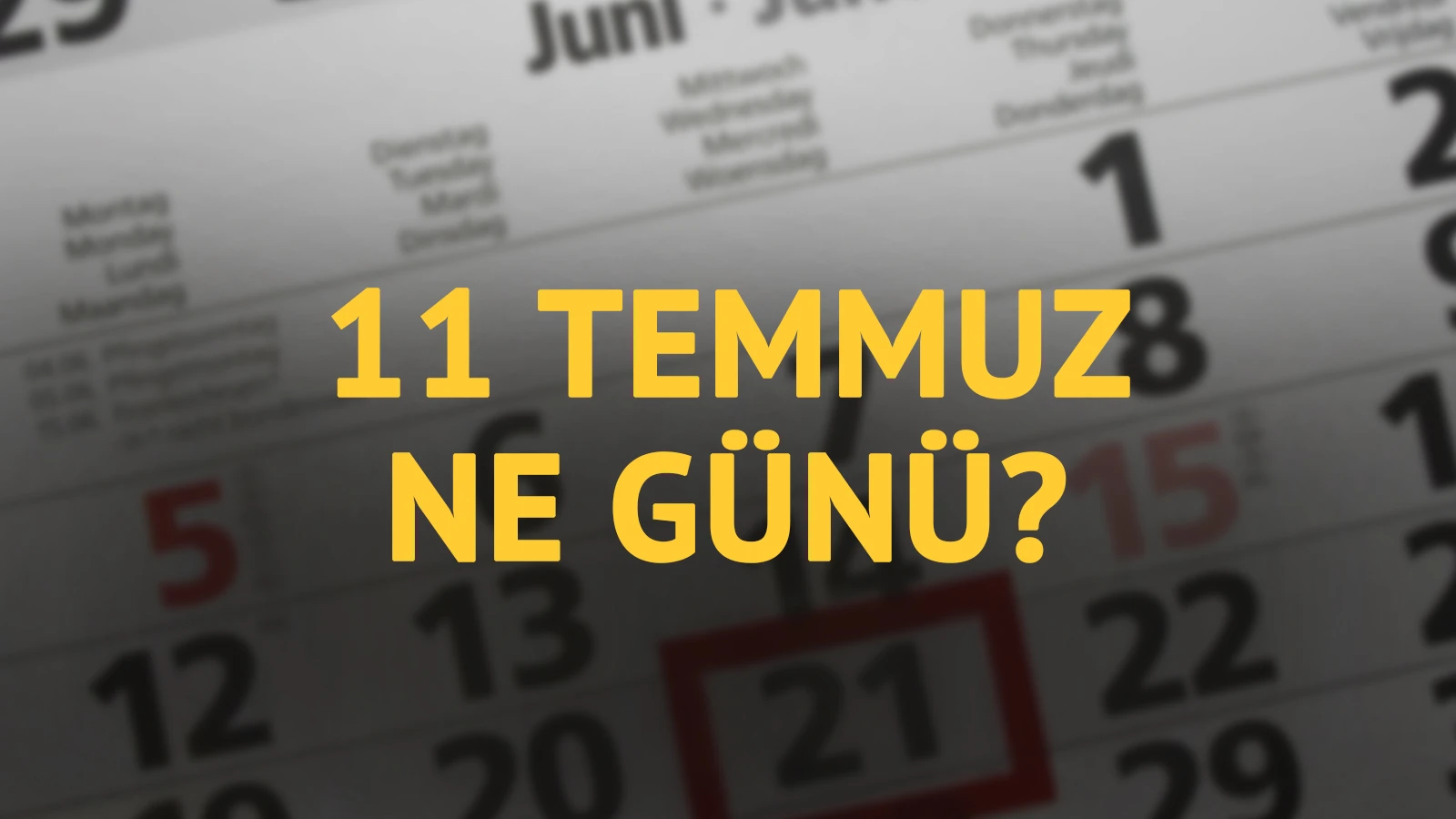 12 Temmuz ne günü? 12 Temmuz'un anlam ve önemi ne?
