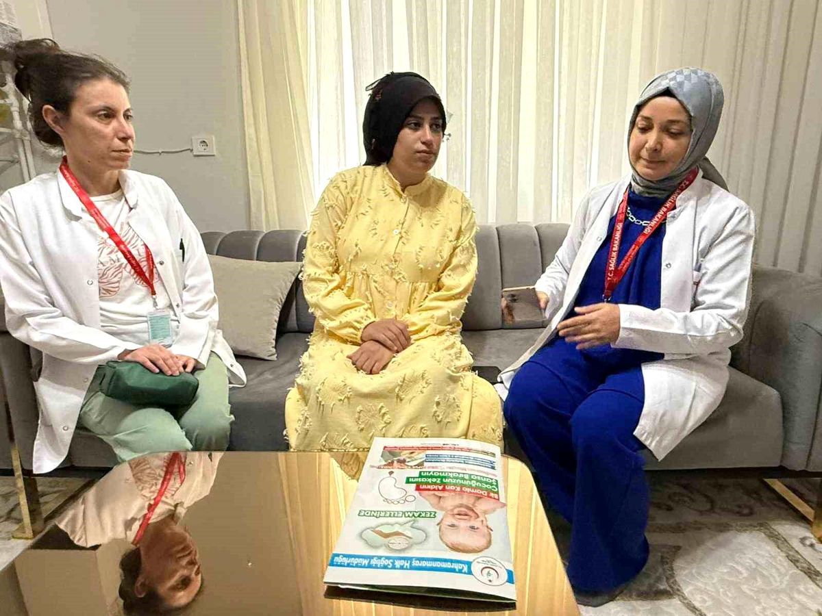 Kahramanmaraş'ta anne adaylarına koordinatör ebe desteği
