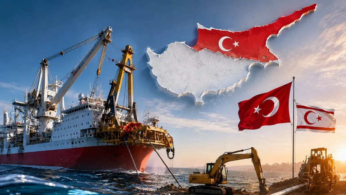 Türkiye ile KKTC arasında 101 kilometrelik enerji köprüsü: 'Türk'ün hakkını yedirmeyeceğiz'