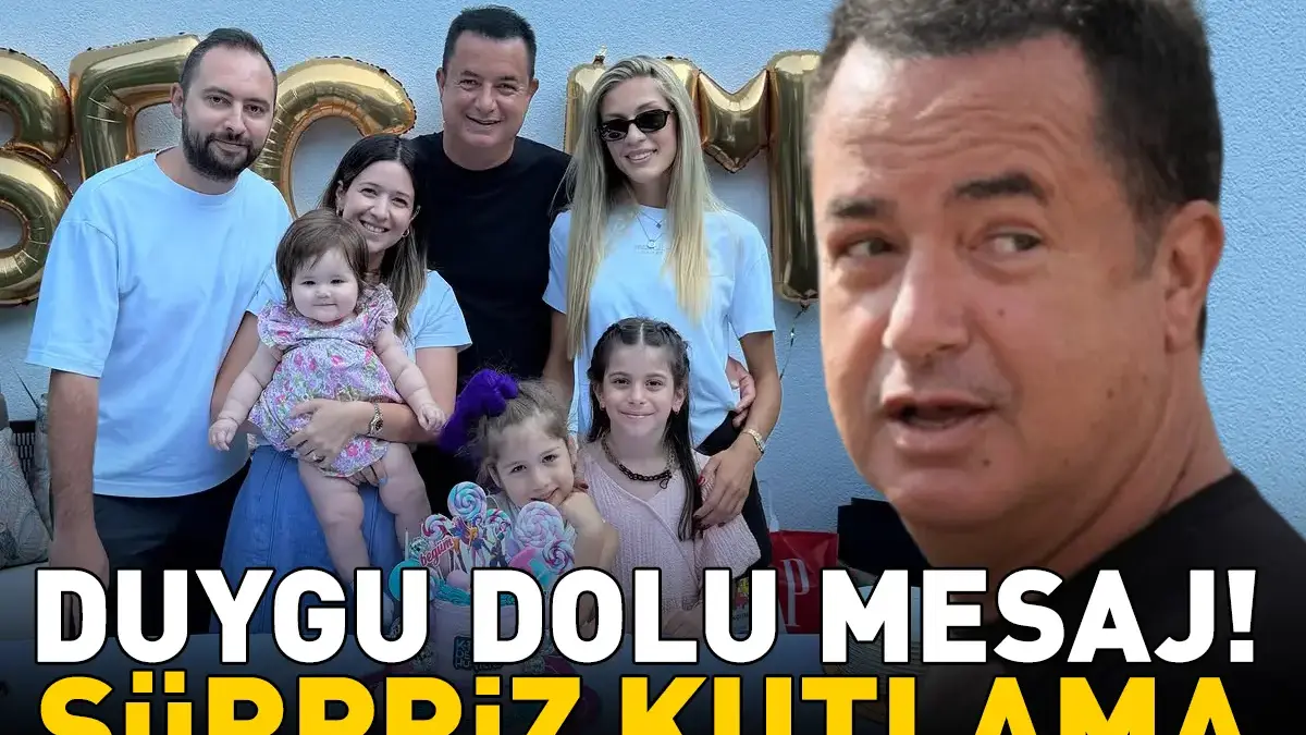 Acun Ilıcalı’nın torunu Begüm 6 yaşında! Ünlü televizyoncunun mutlu aile tablosu! Ayça Çağla Altunkaya da partide