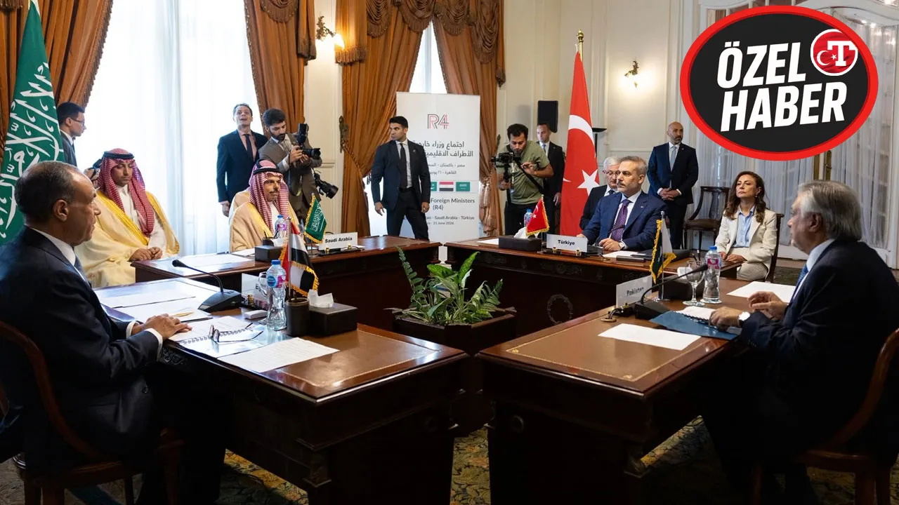 Türkiye, Mısır, Pakistan ve S. Arabistan Kahire’de toplandı: İsrail durdurulmalı