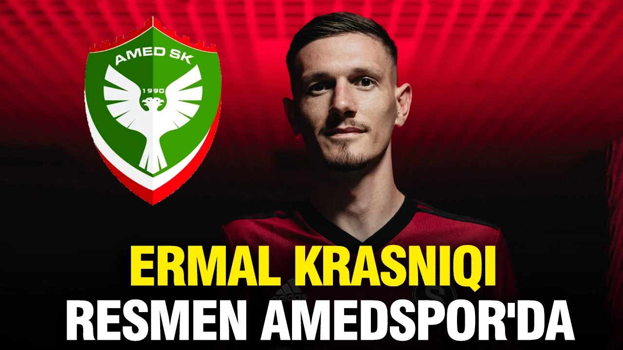 Ermal Krasniqi resmen Amedspor'da
