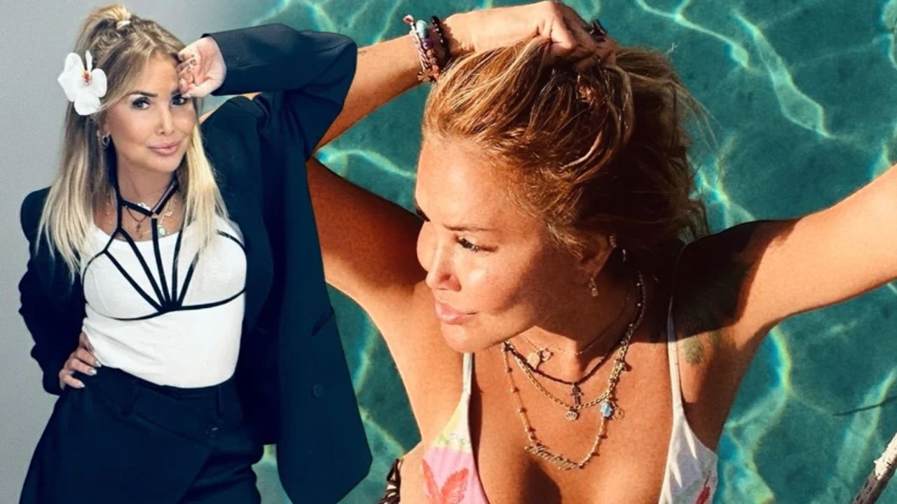 Yonca Evcimik'in bikinili pozları sosyal medyayı salladı! Kim der 62 yaşında…