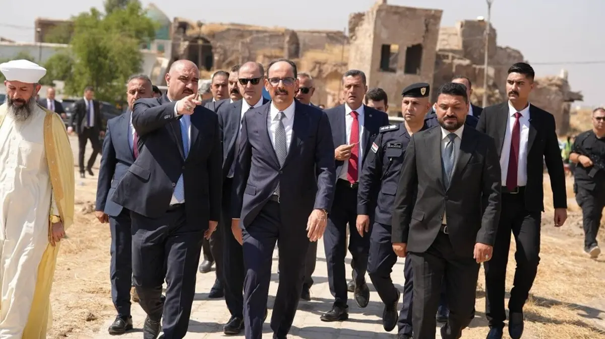 MİT Başkanı Kalın, Kerkük'ü ziyaret etti