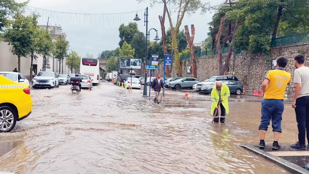 İstanbul'da yaz seli