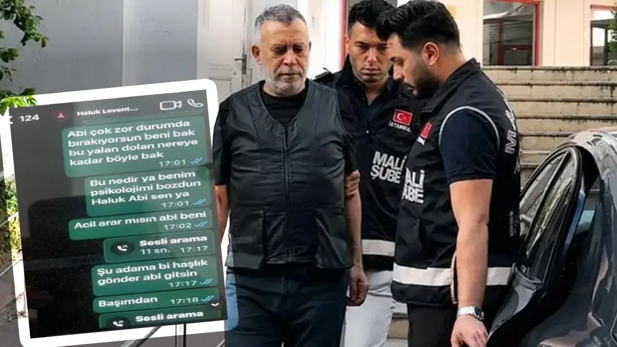 Yazışmalar ortaya çıktı! Avukat ve galerici de var... "Psikolojimi bozdun Haluk abi"