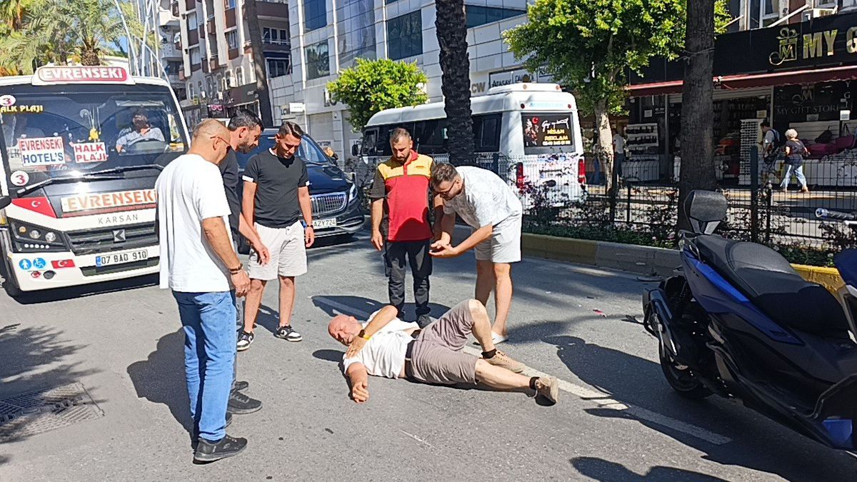 Manavgat'ta motosiklet kazaları: 1 saatte iki benzer kaza