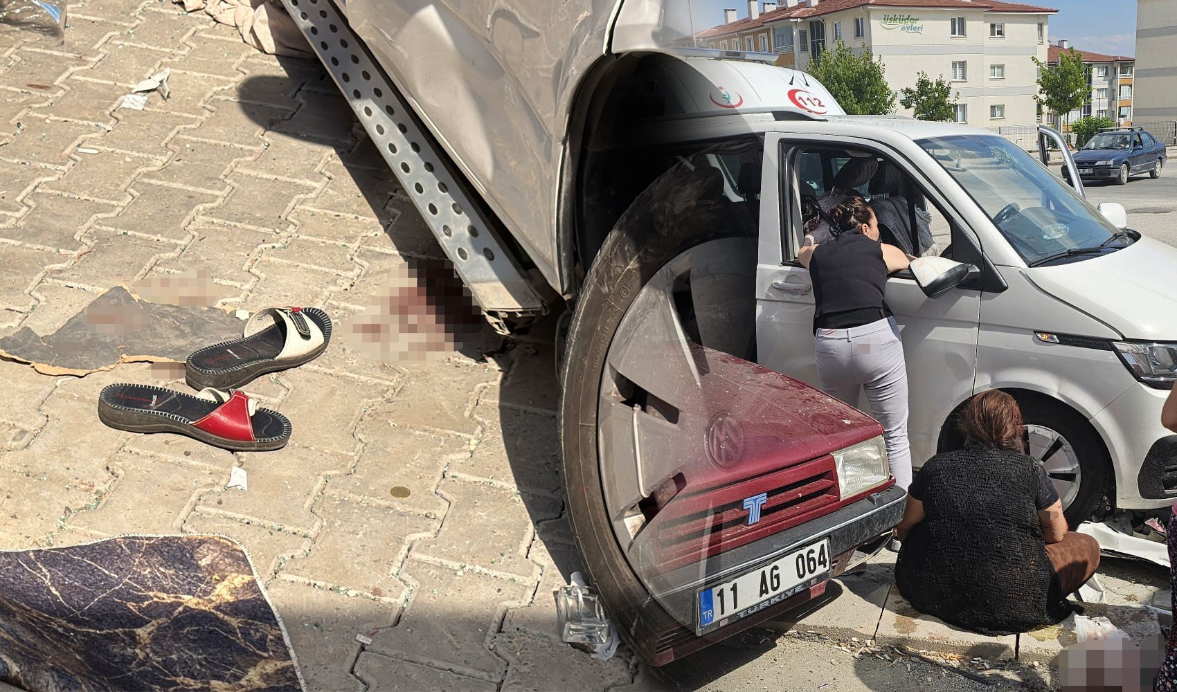 Eskişehir'de kaza sonrası taraflar arasında kavga çıktı: 7 kişi yaralandı