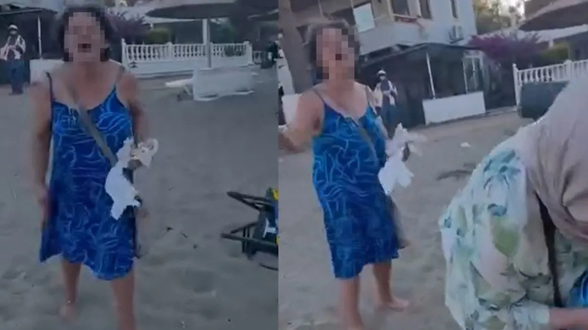 SON DAKİKA… İzmir’deki plajda tesettürlü anne ile kızına saldırmıştı: O şüpheli hakkında tutuklama talebi