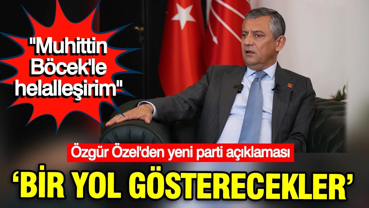 Özgür Özel'den yeni parti çıkışı: Bir yol gösterecekler