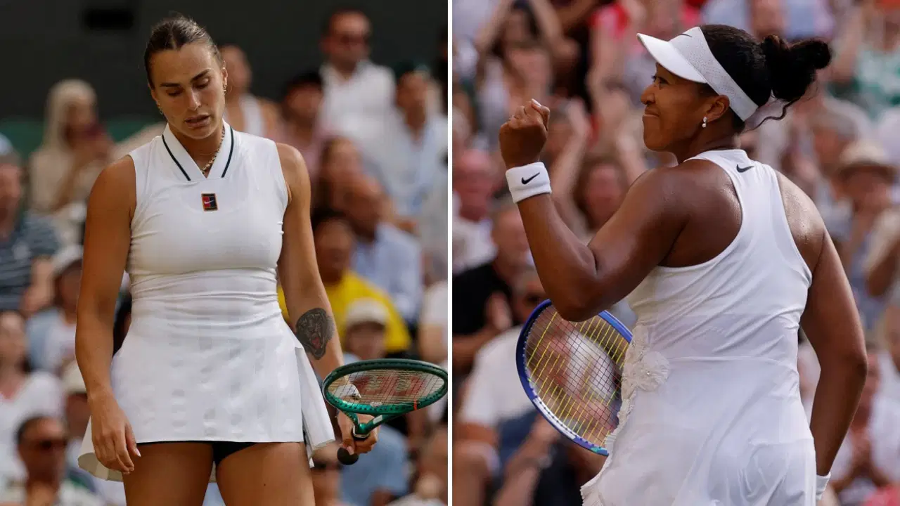 Wimbledon'da Naomi Osaka, Aryna Sabalenka'yı eledi: Novak Djokovic çeyrek finale çıktı!