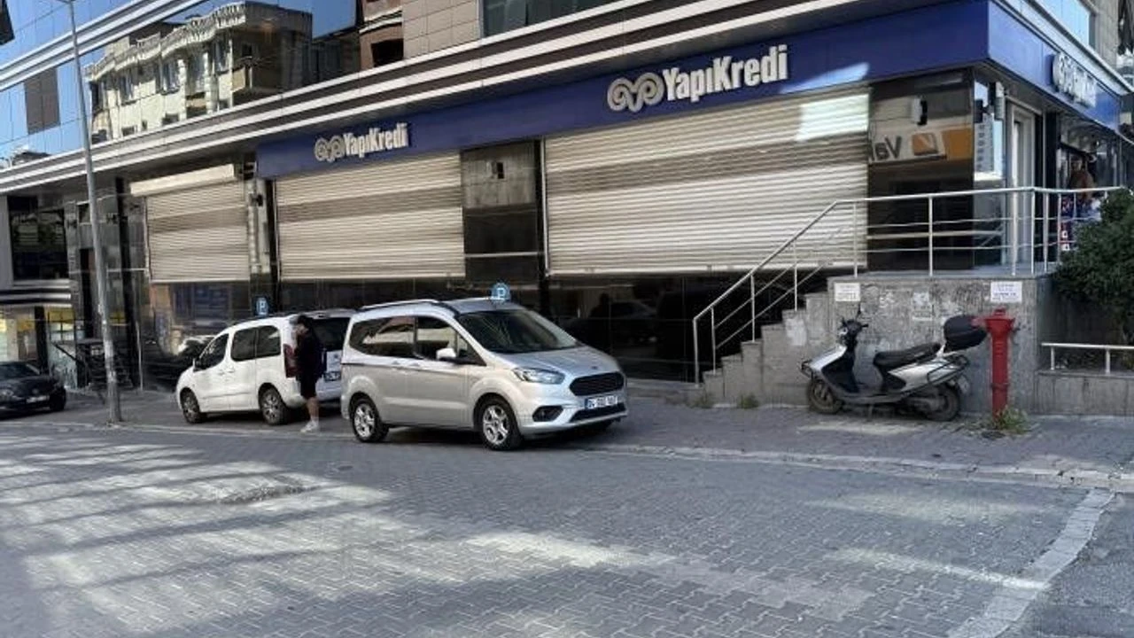 Esenyurt'ta Yapı Kredi Bankası'na silahlı saldırı yapan şüpheli yakalandı