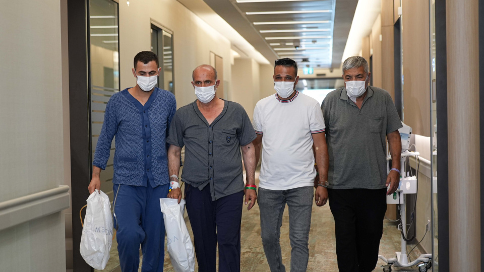 Oğuldan babasına, damattan kayınpederine organ bağışı