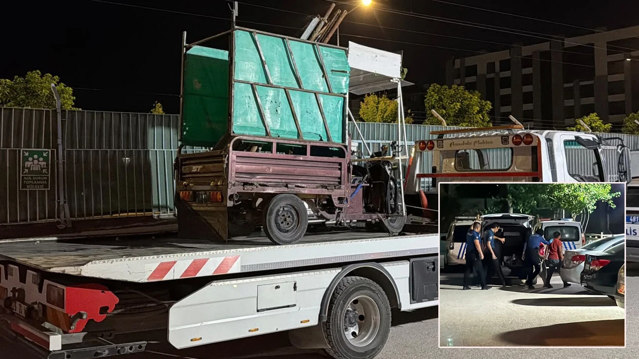 Okulun şantiyesinden çaldıkları ile kaçarken yakalandılar: Kimlikleri şoke etti