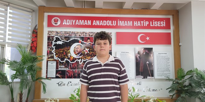 LGS'de tam puan alan Kerem milli teknolojiye katkı sağlamak istiyor