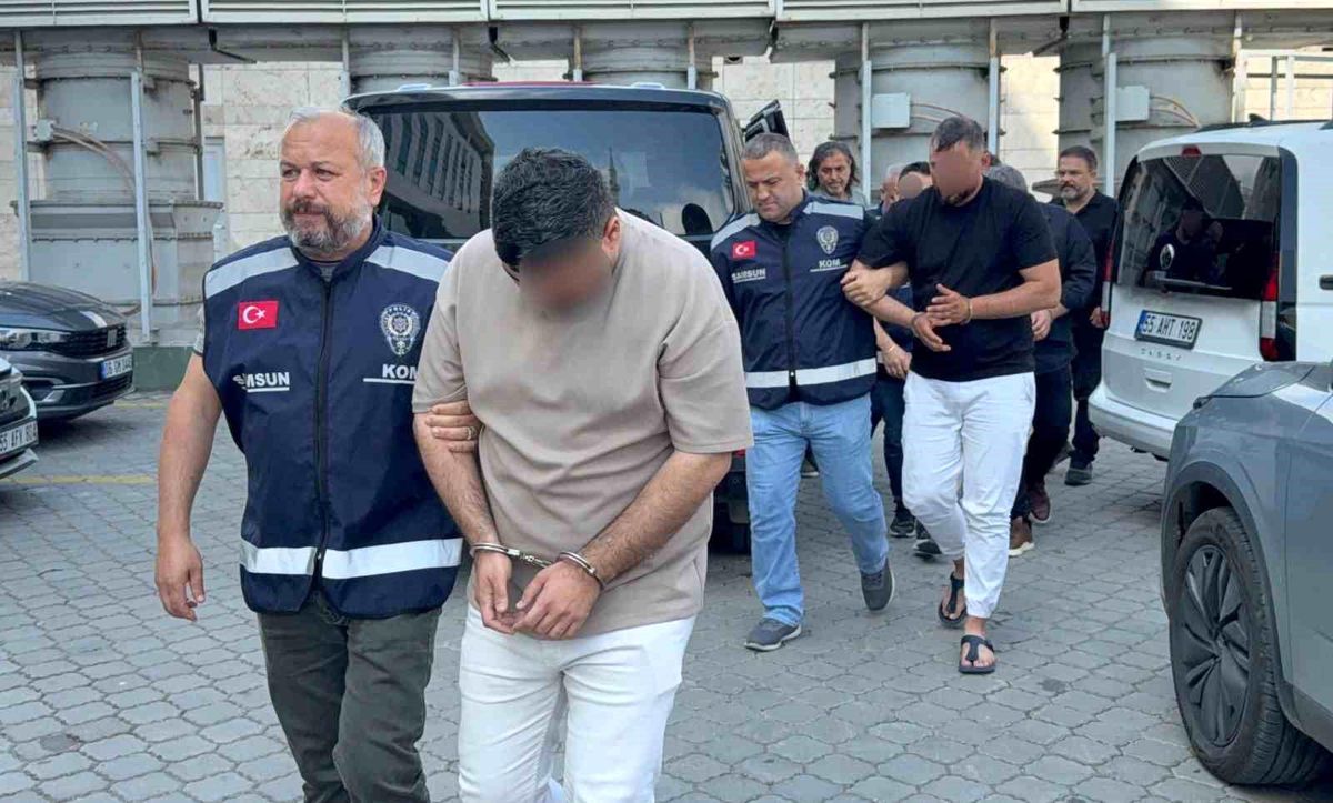 Samsun'da tefecilik ve dolandırıcılık operasyonundan 4 kişi serbest
