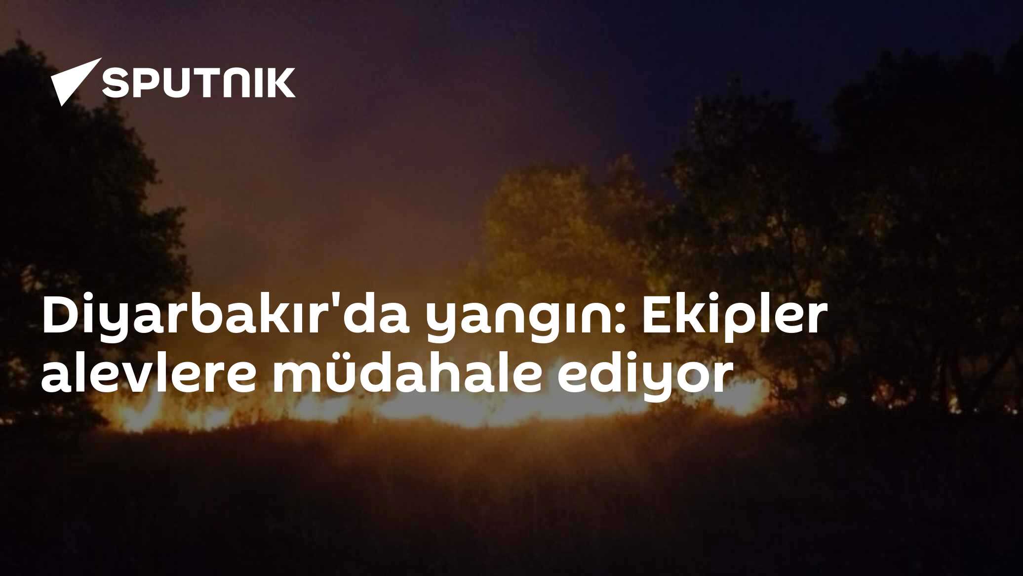Diyarbakır'da yangın: Ekipler alevlere müdahale ediyor