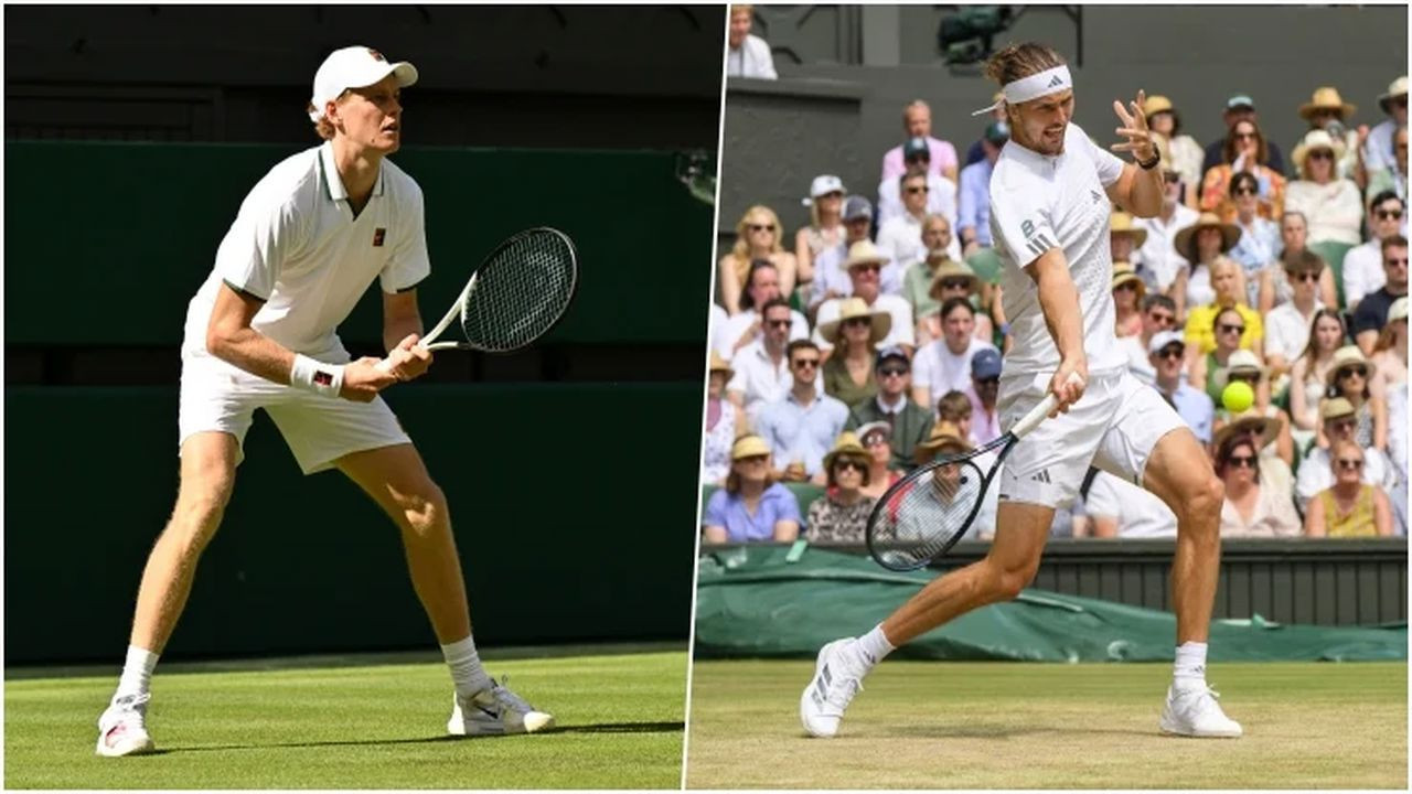 Wimbledon'da finalin adı: Sinner - Zverev