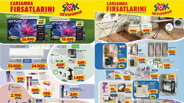 ŞOK 24-30 HAZİRAN AKTÜEL KATALOĞU | ŞOK 24-30 Haziran Haftanın Fırsatları aktüel kataloğunda hangi ürünler satışa çıkacak?