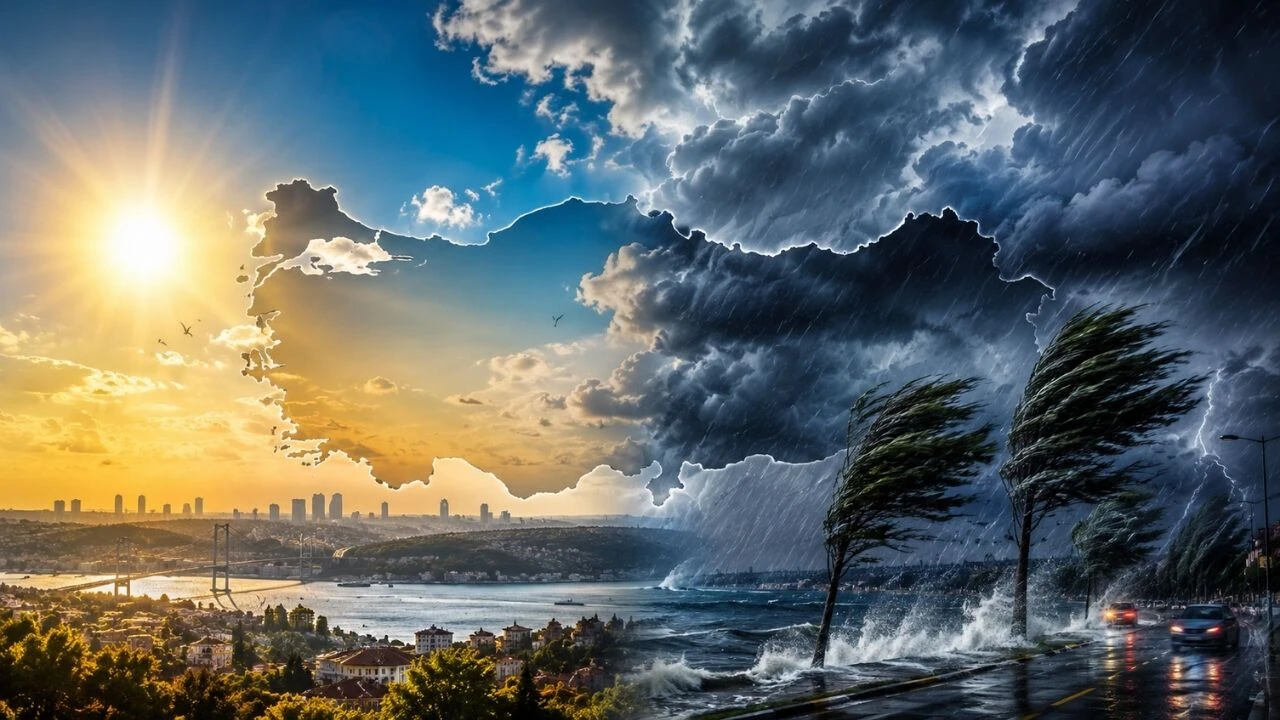Meteoroloji uyardı! Marmara ve Ege’de kuvvetli rüzgar ve sağanak
