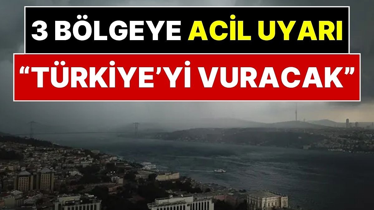 Türkiye'yi Bekleyen Gizli Tehlike: Ünlü Meteorolog Üç Bölgeyi İşaret Ederek Acil Durum Çağrısı Yaptı